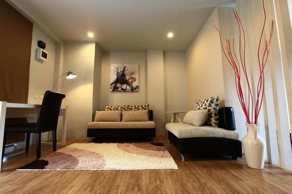 The One Residence Hotel Bangkok Ruang foto